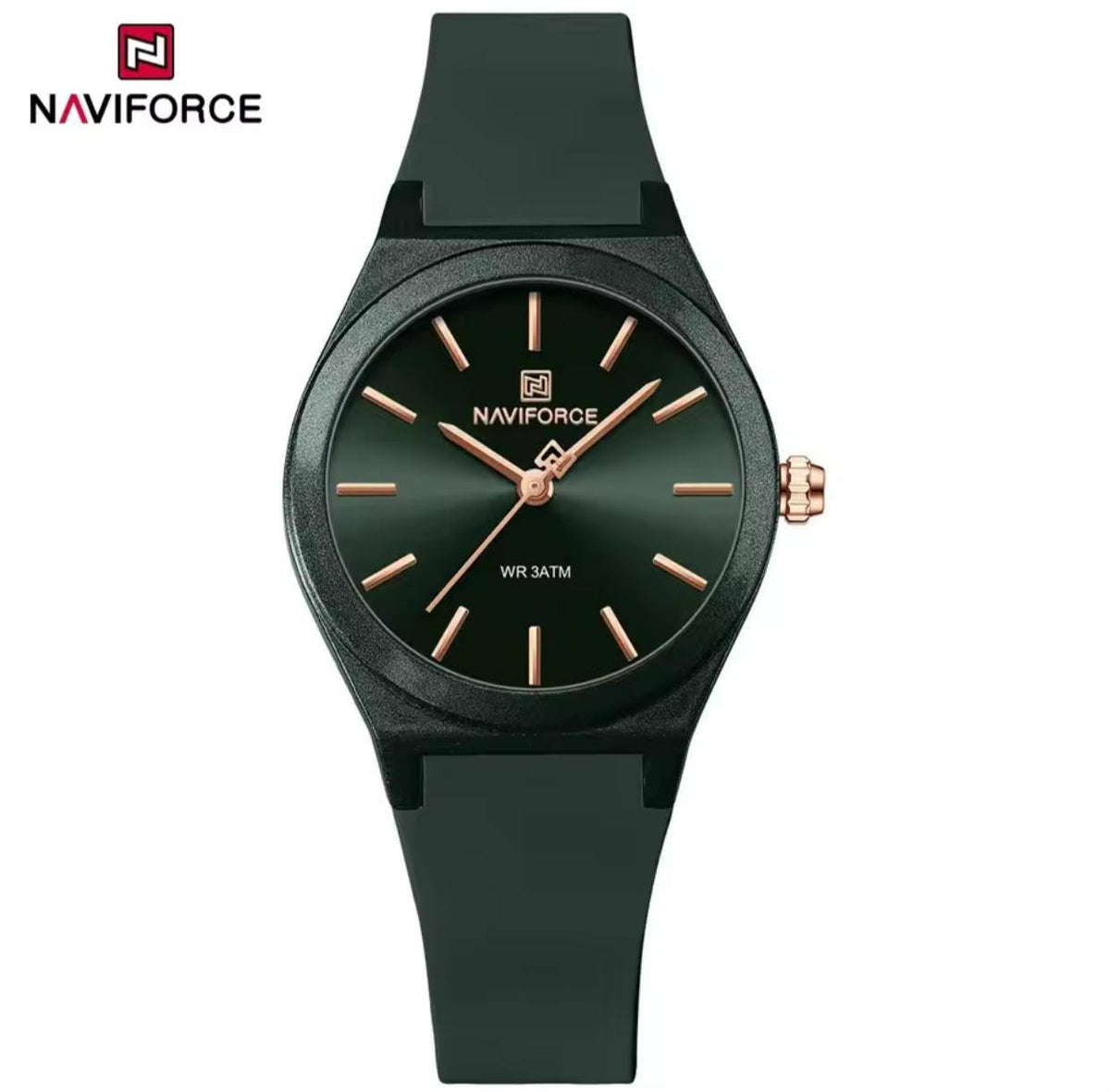 LADIES Naviforce NF 5056Japan Quartz Women's Watch– Elegant, Sparkling Detail 30M Water Resistance