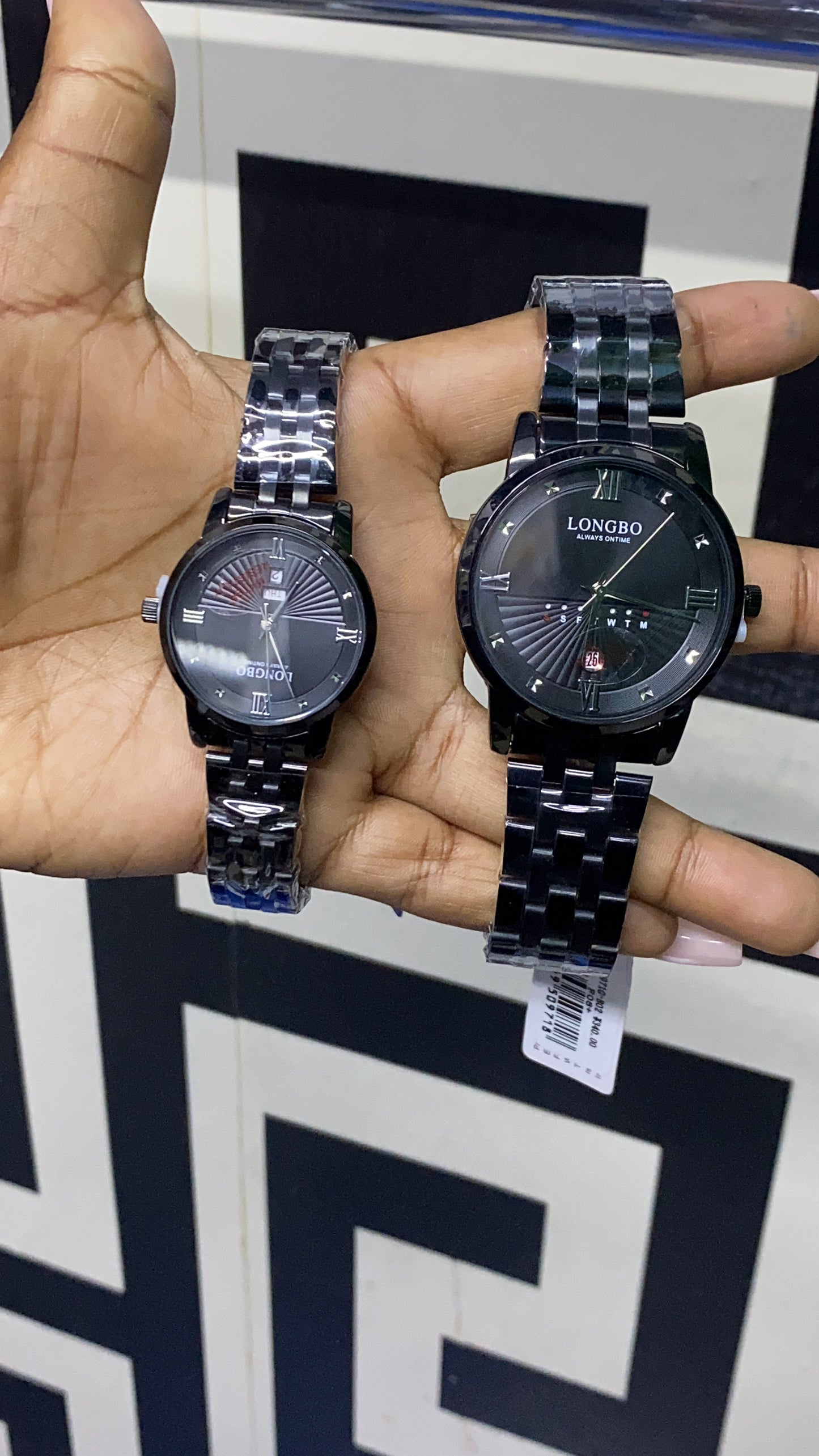 LONGBO day and date couple set