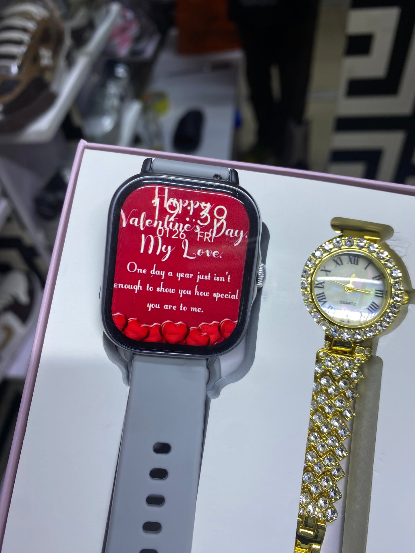 Double watch A58 Ladies gift set
