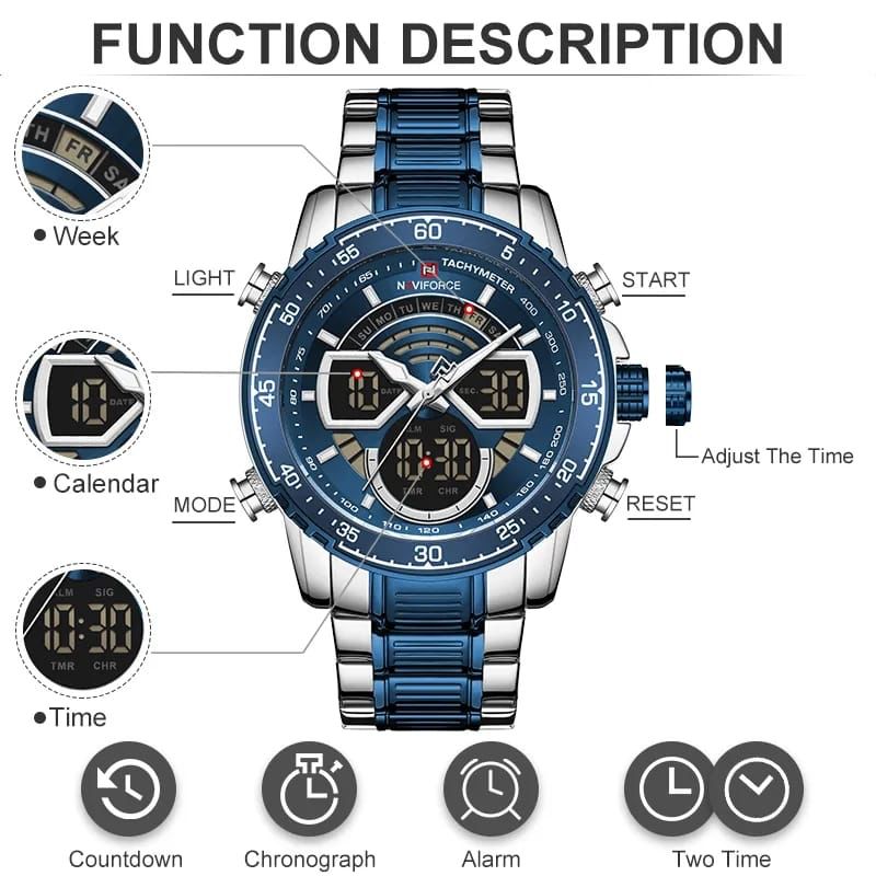 NAVIFORCE GENTS WATCH NF 9189
