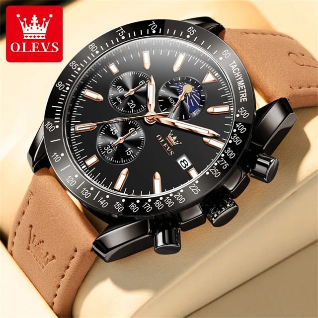 Olevs 9980 Chronograph watch