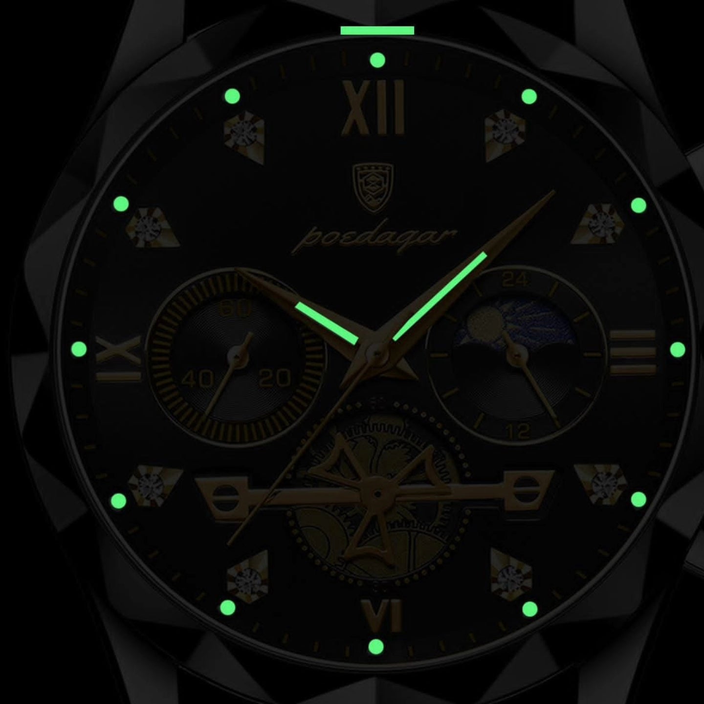 Poedagar 966 Chronograph watch