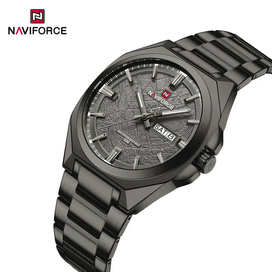 Gents Naviforce NF9273 Day date watch