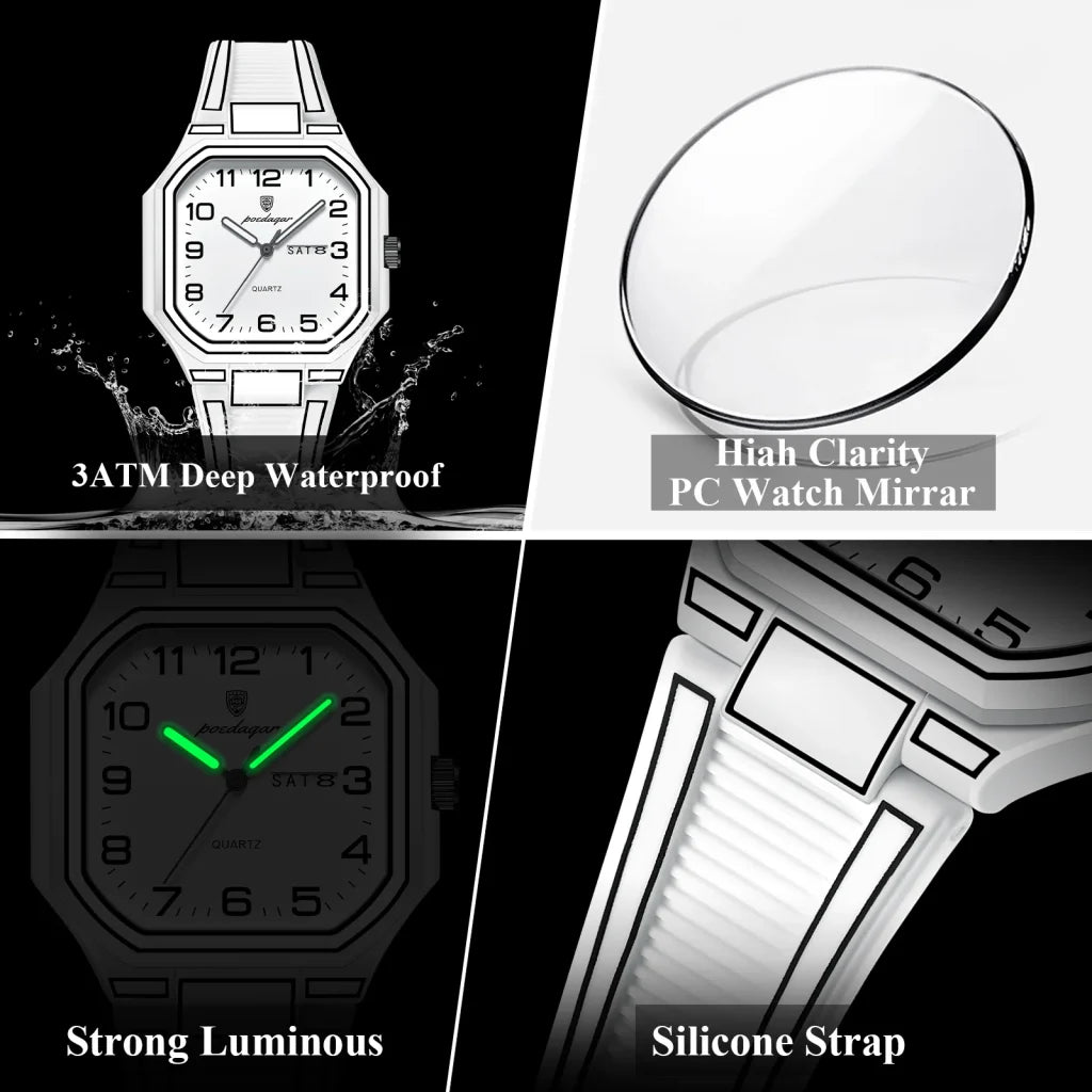The Poedagar 608 Comic-Style Sport Watch