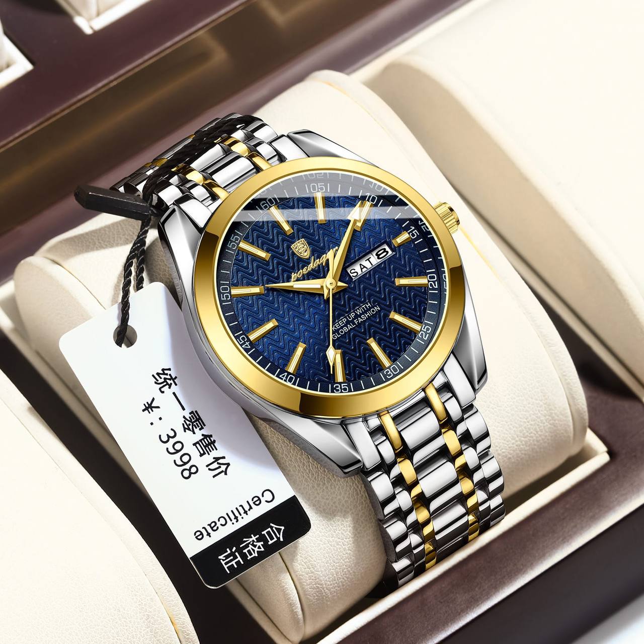Poedagar 962 simple gents watch