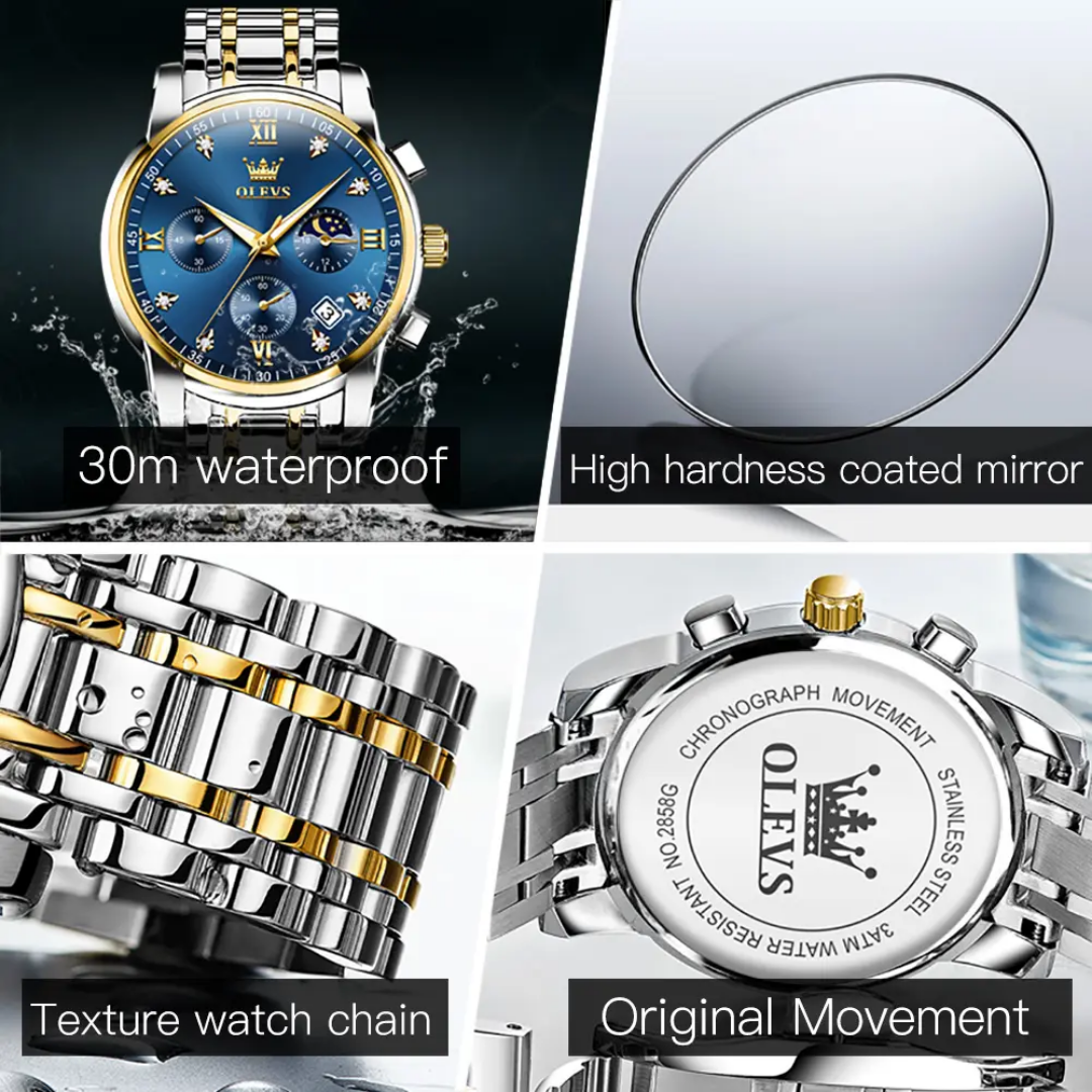 OLEVS Gents Watch 2858 Model