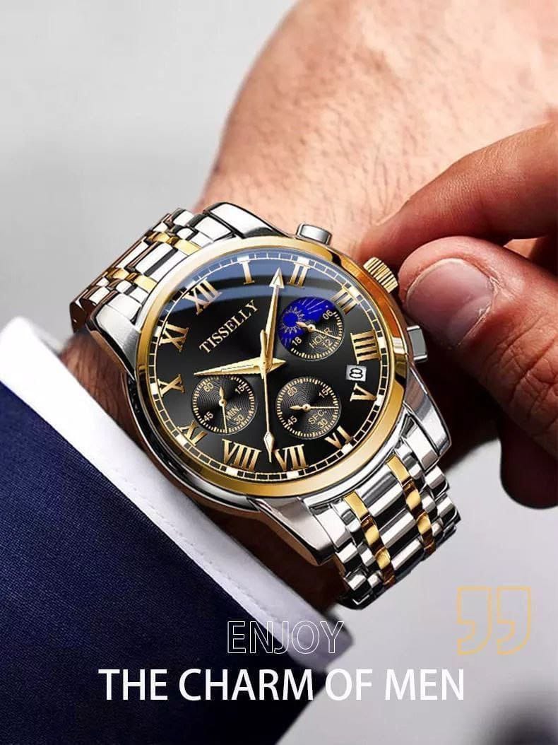 Tisselly gents Chronograph watch