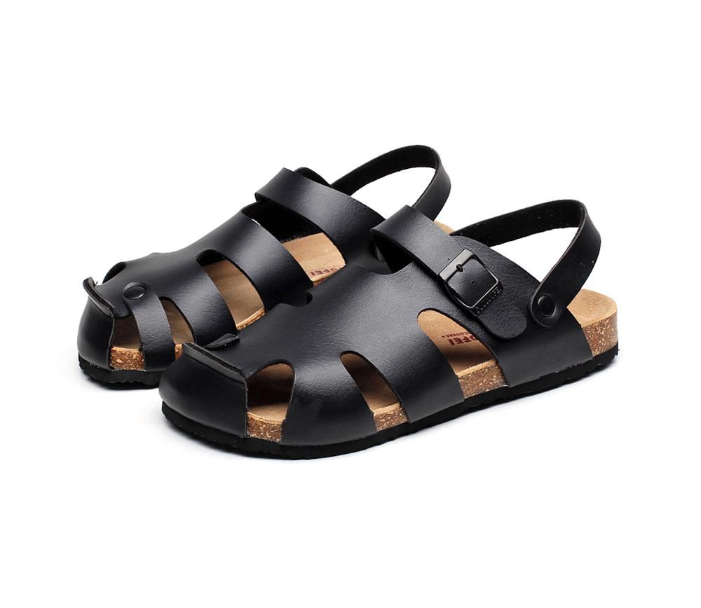 Closed toe Cork Sandals(More colourways available)