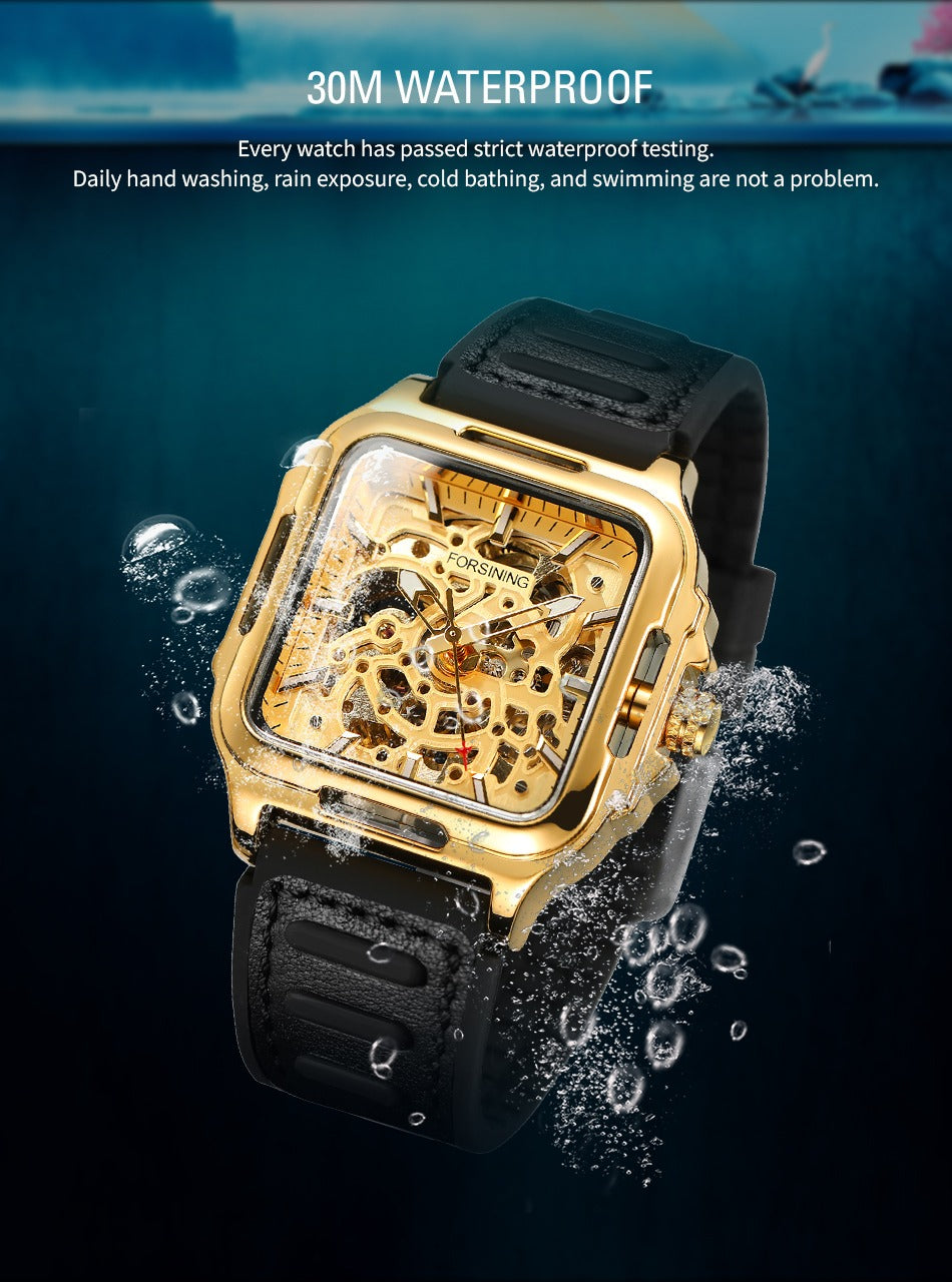 Forsining Square Tourbillion Automatic watch