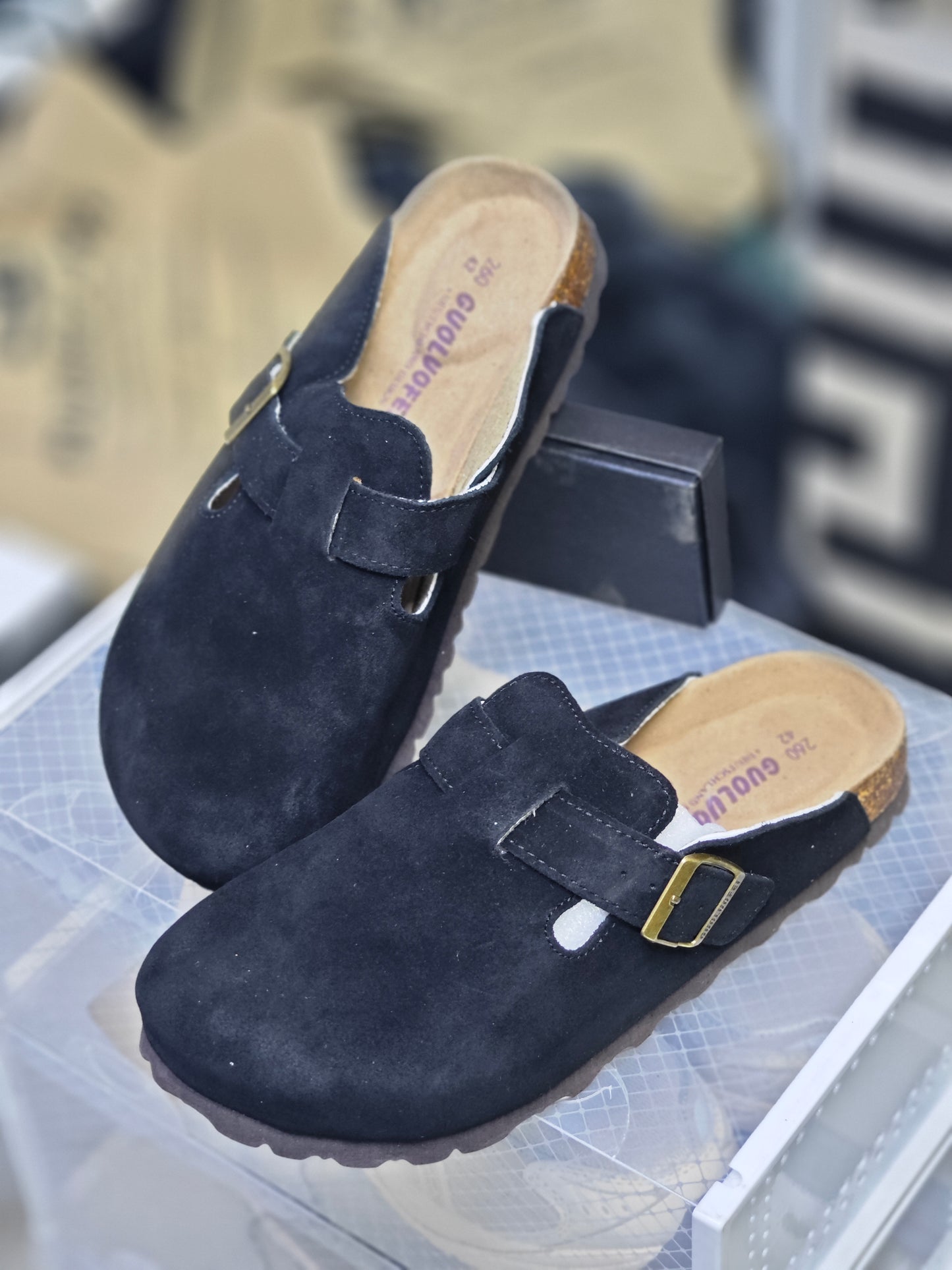 GUOLUOFEI CLOG MULES
