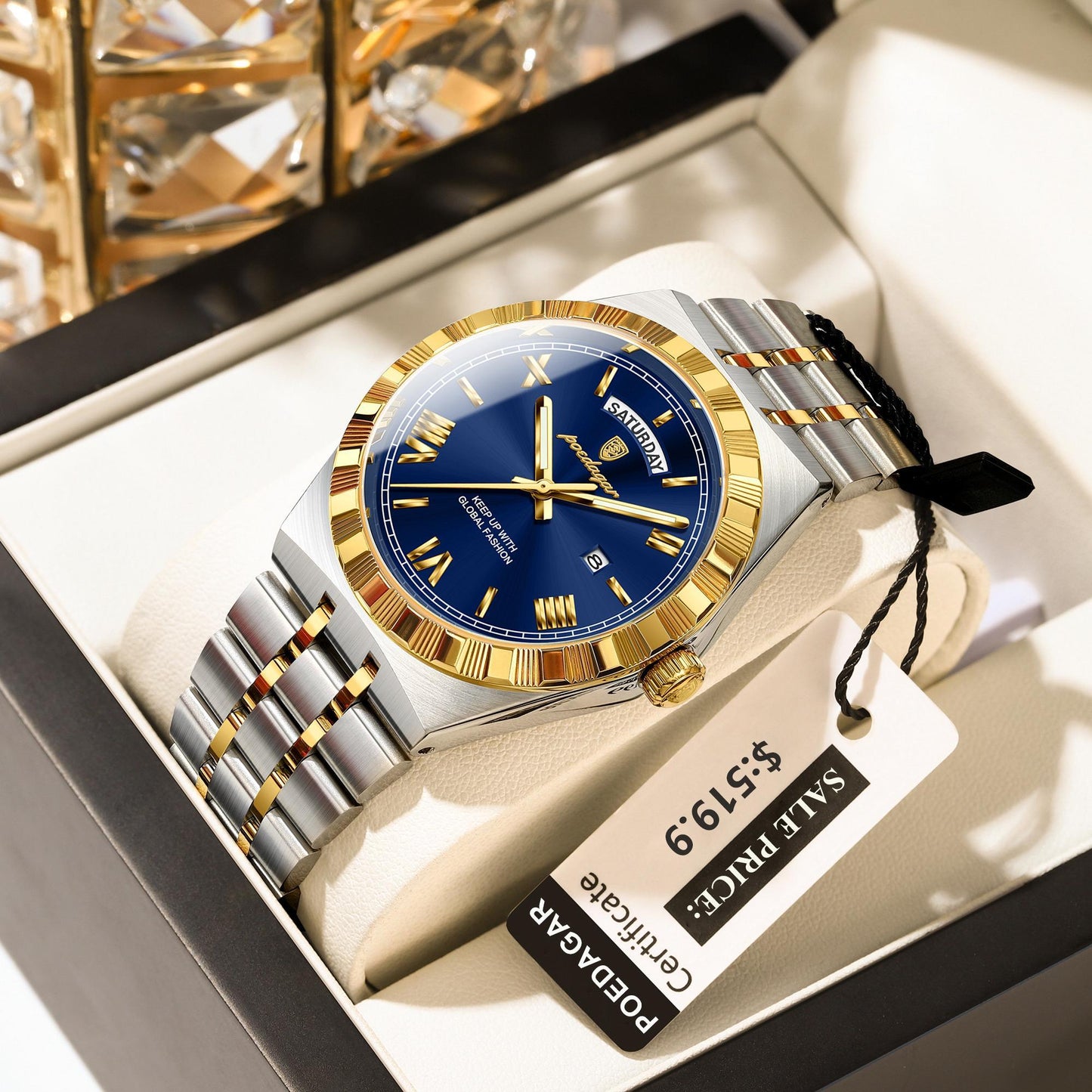 Poedagar 675 Day and date Business watch