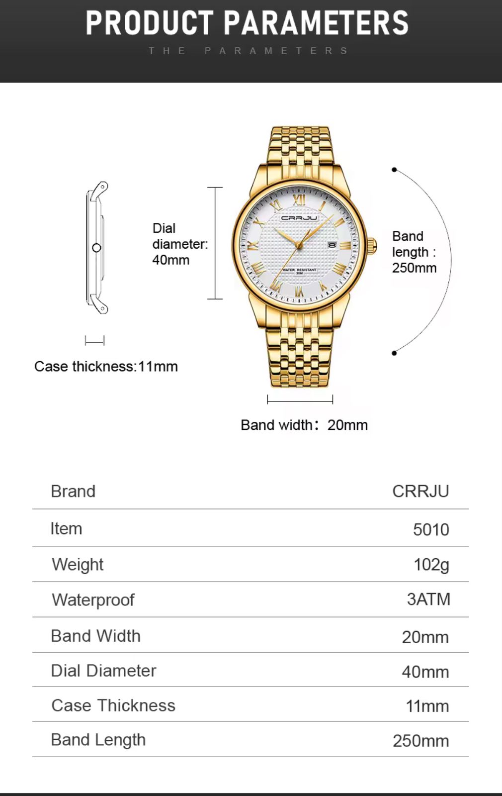 CRRJU Gents 5010