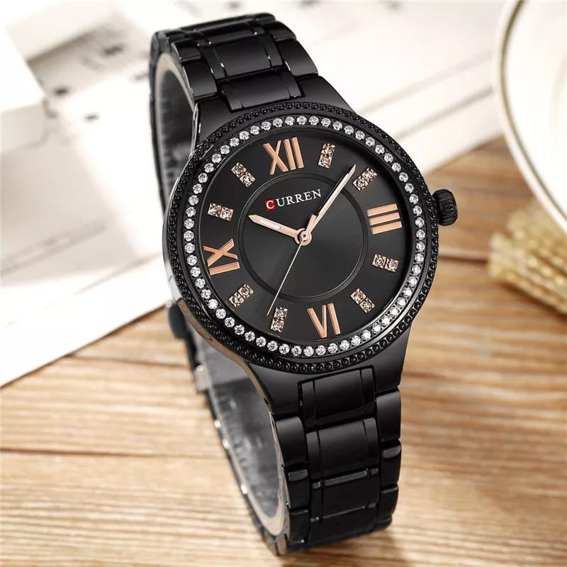 A Curren Ladies 9004 casual luxury watch