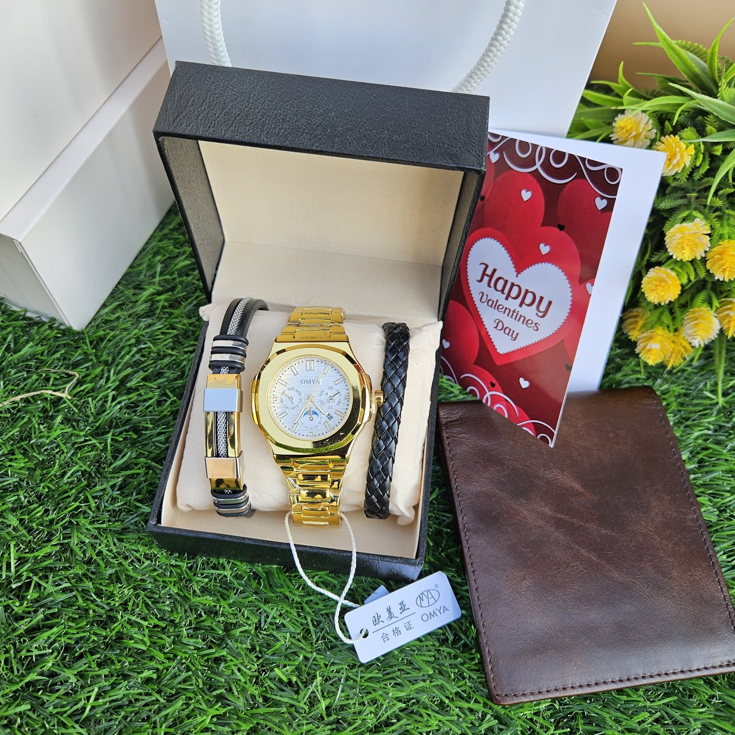 Gent's 4 in 1 Watch gift package