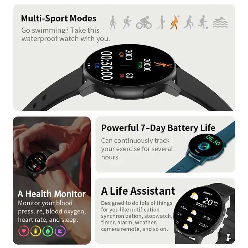 Spovan MX1 Smartwatch