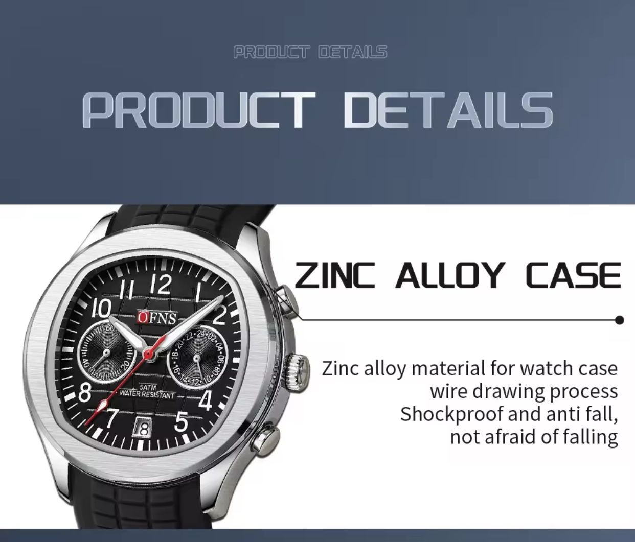 OFNS Chronograph watch