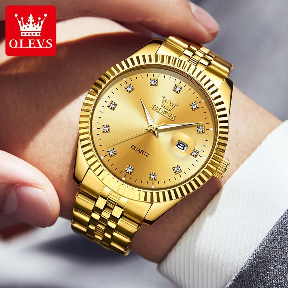 A Gents Olevs 5526 classic watch