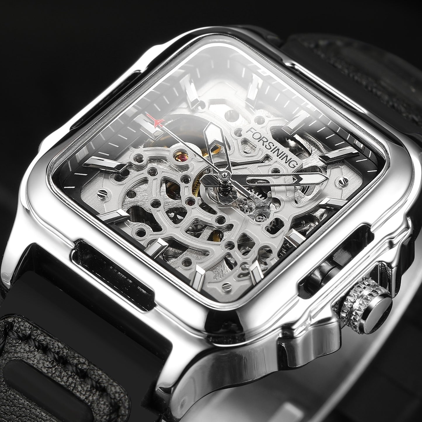 Forsining Square Tourbillion Automatic watch
