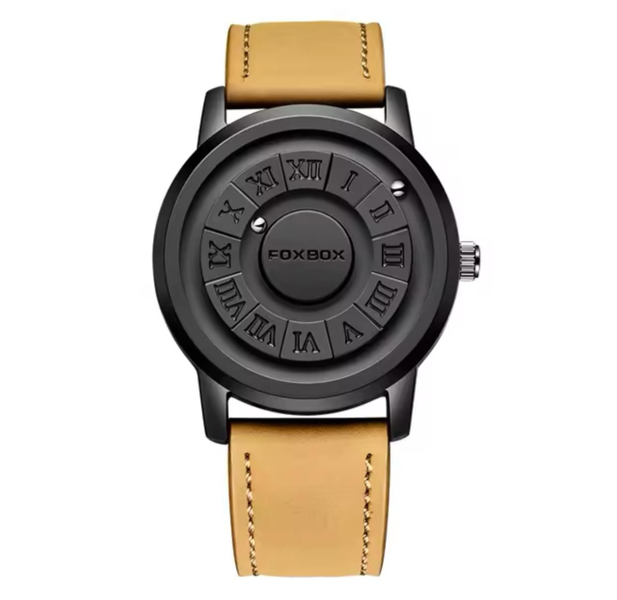 FOXBOX MAGNETIC ROLLING BEADS QUARTZ WATCH