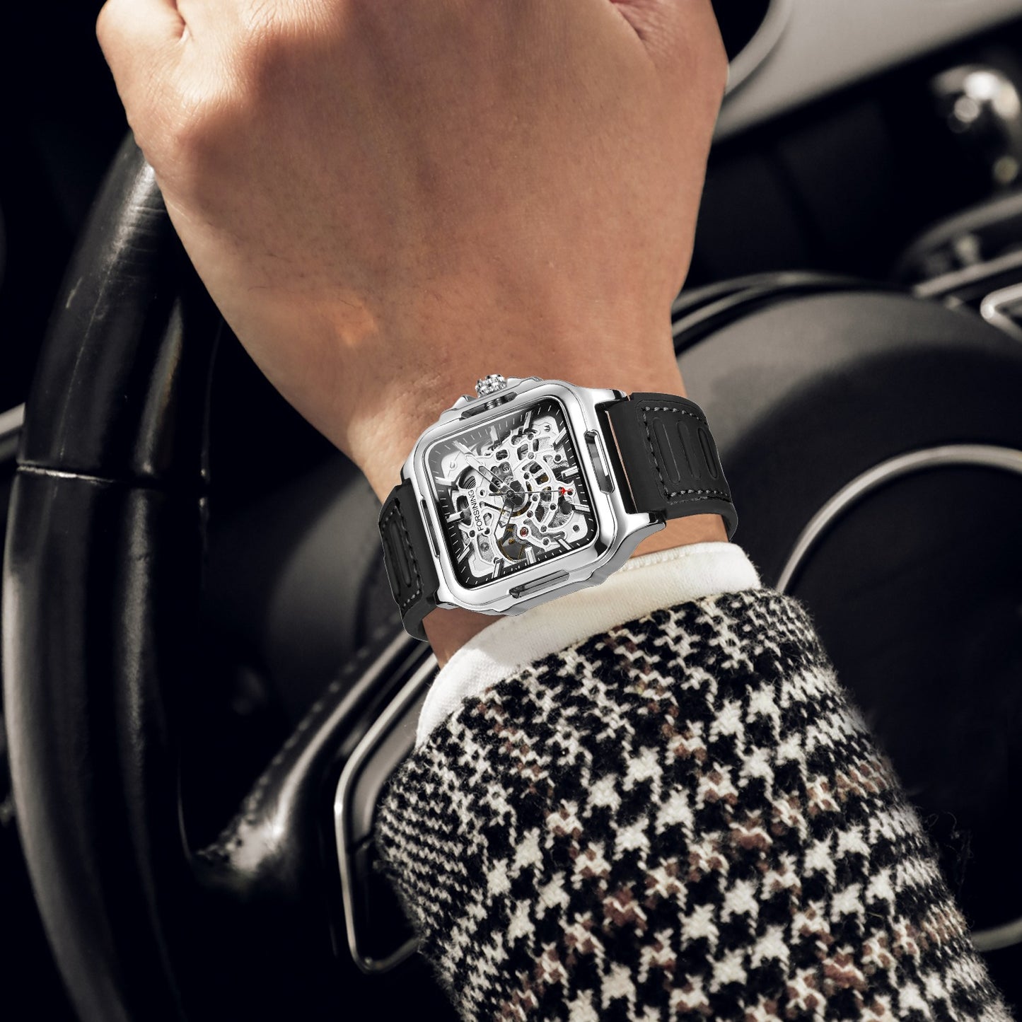 Forsining Square Tourbillion Automatic watch