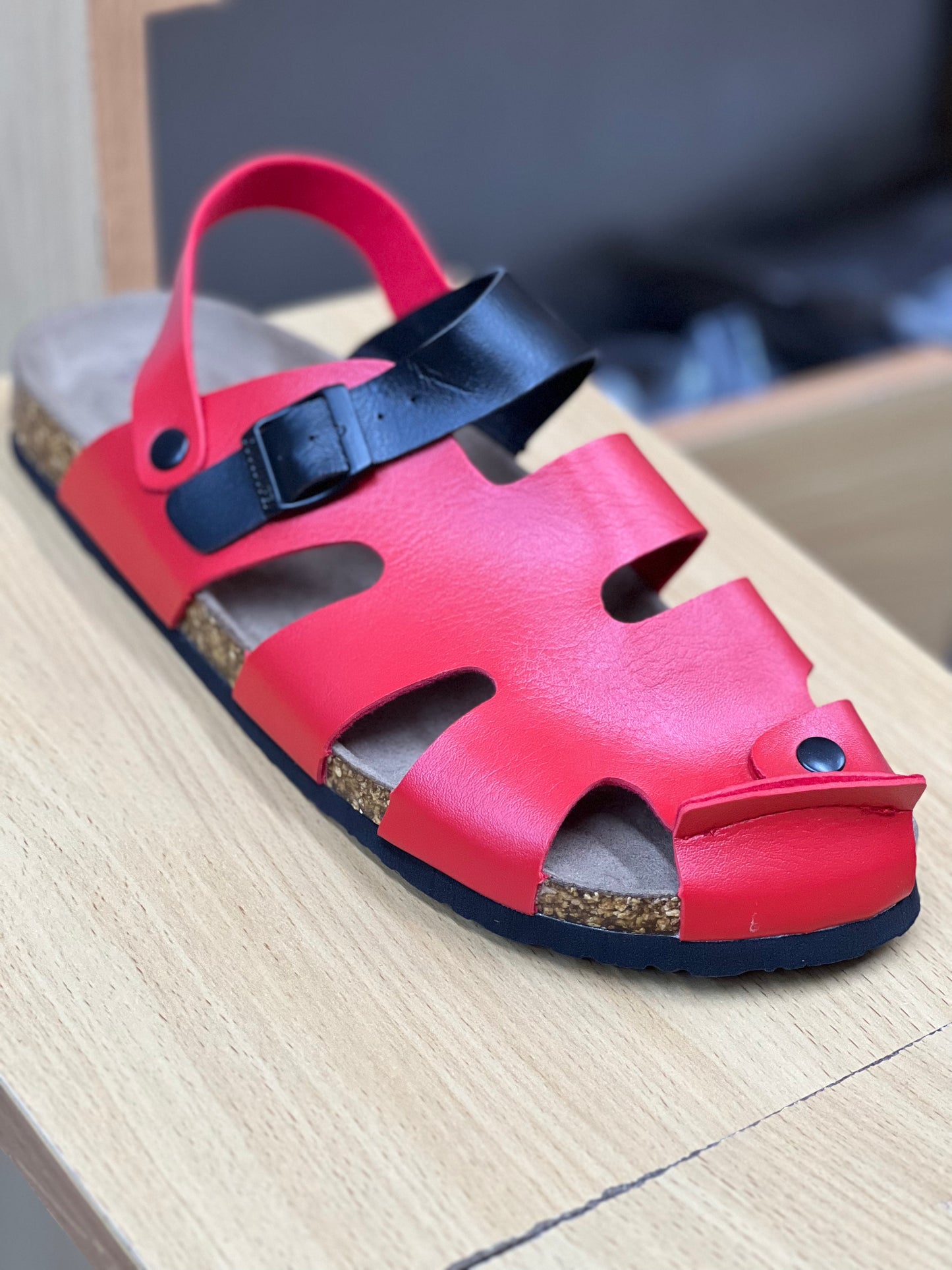 Closed toe Cork Sandals(More colourways available)