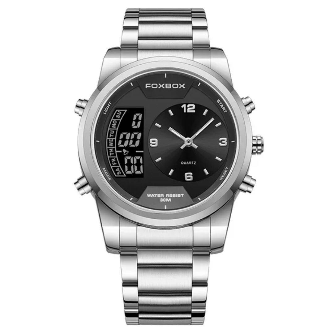 A Foxbox Dual time watch