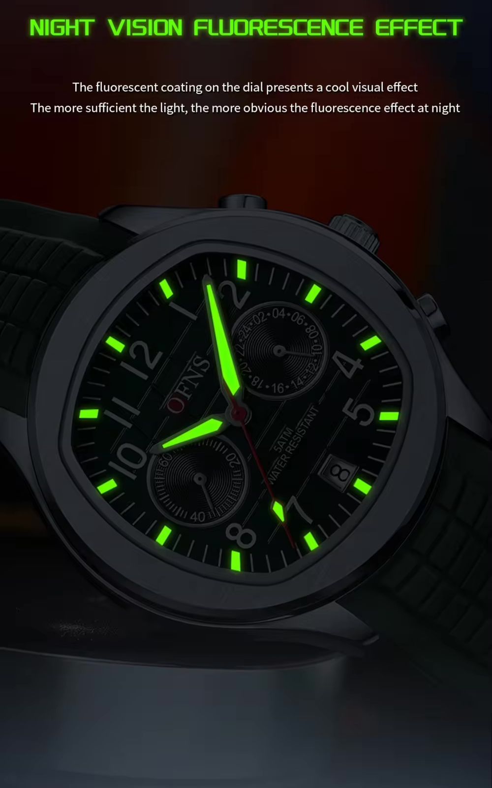 OFNS Chronograph watch