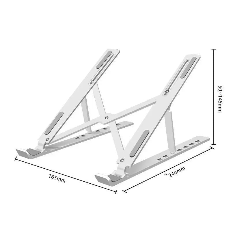 Aluminum laptop stand