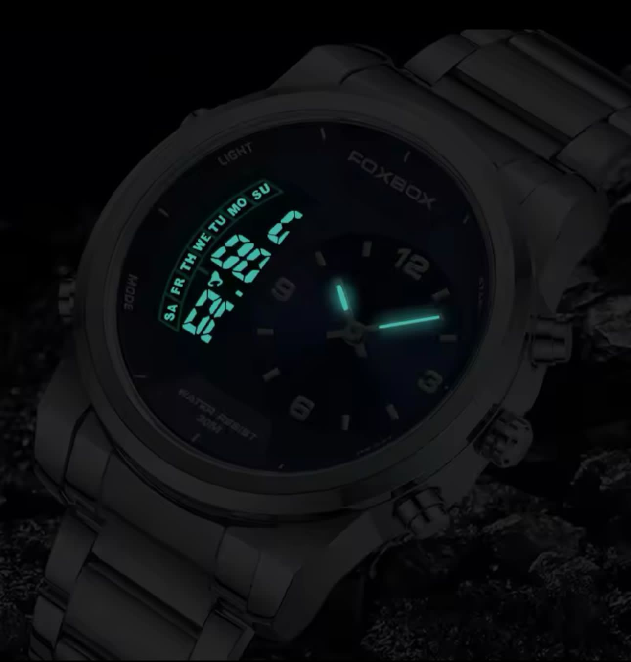 A Foxbox Dual time watch