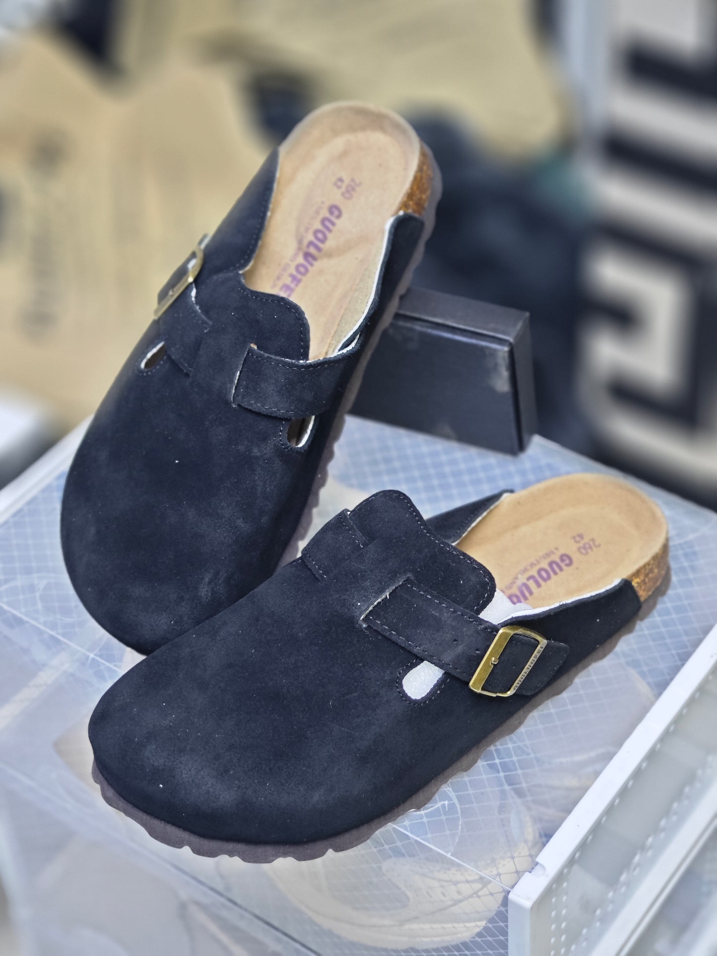 GUOLUOFEI CLOG MULES