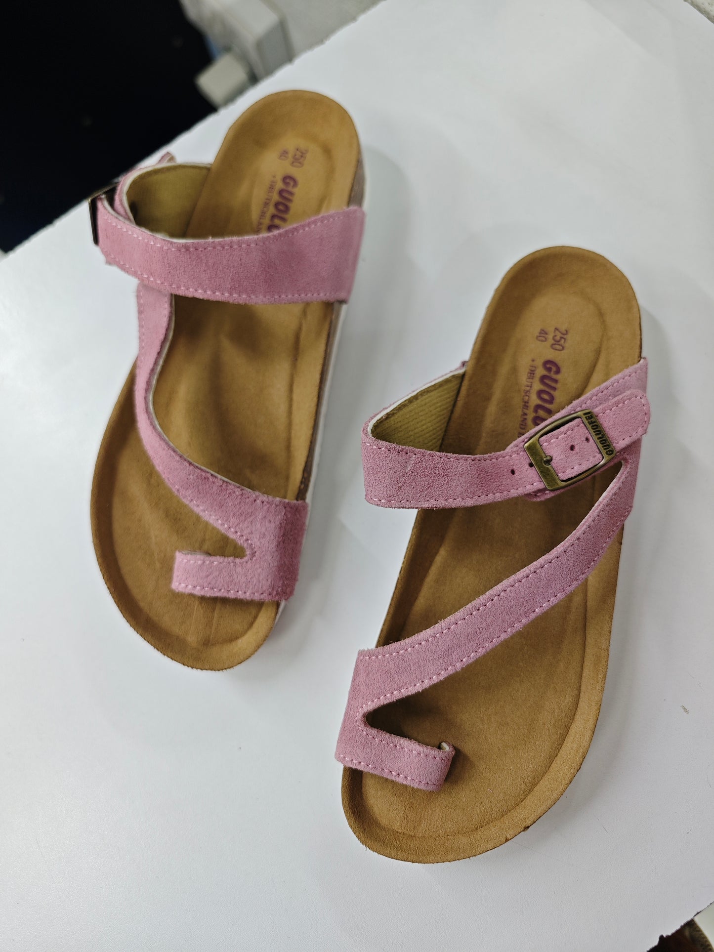 Toe ring Cork sandals