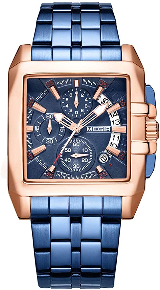 Men square watch MGE46