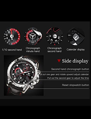 OLEVS Leather 2873 watch