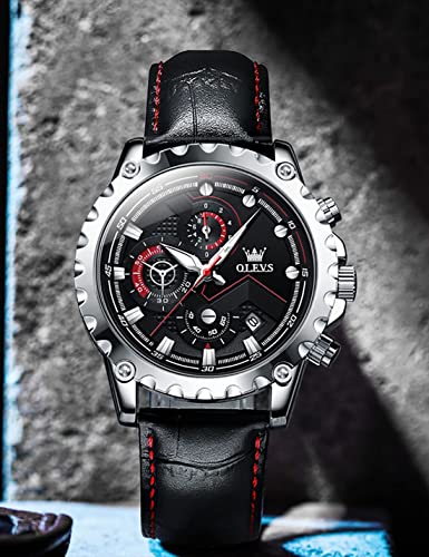 OLEVS Leather 2873 watch