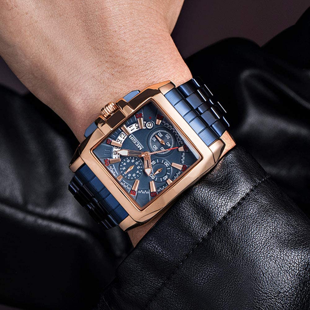 Men square watch MGE46