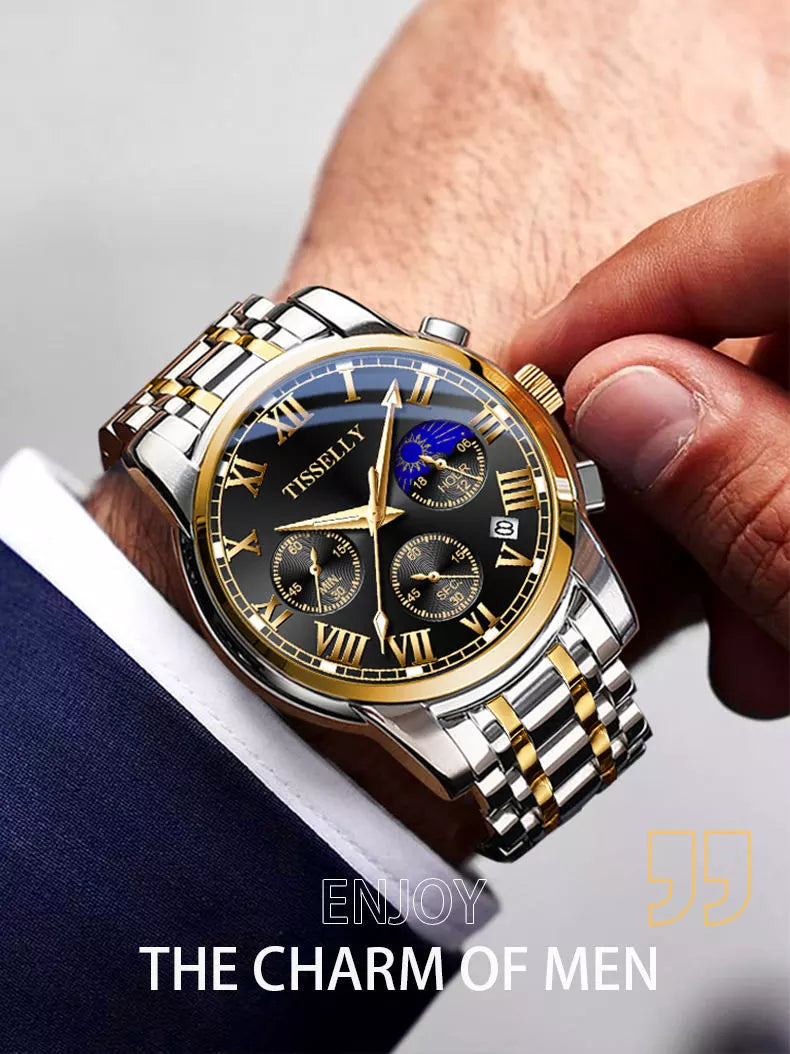 Tisselly Gents Quartz Chrono