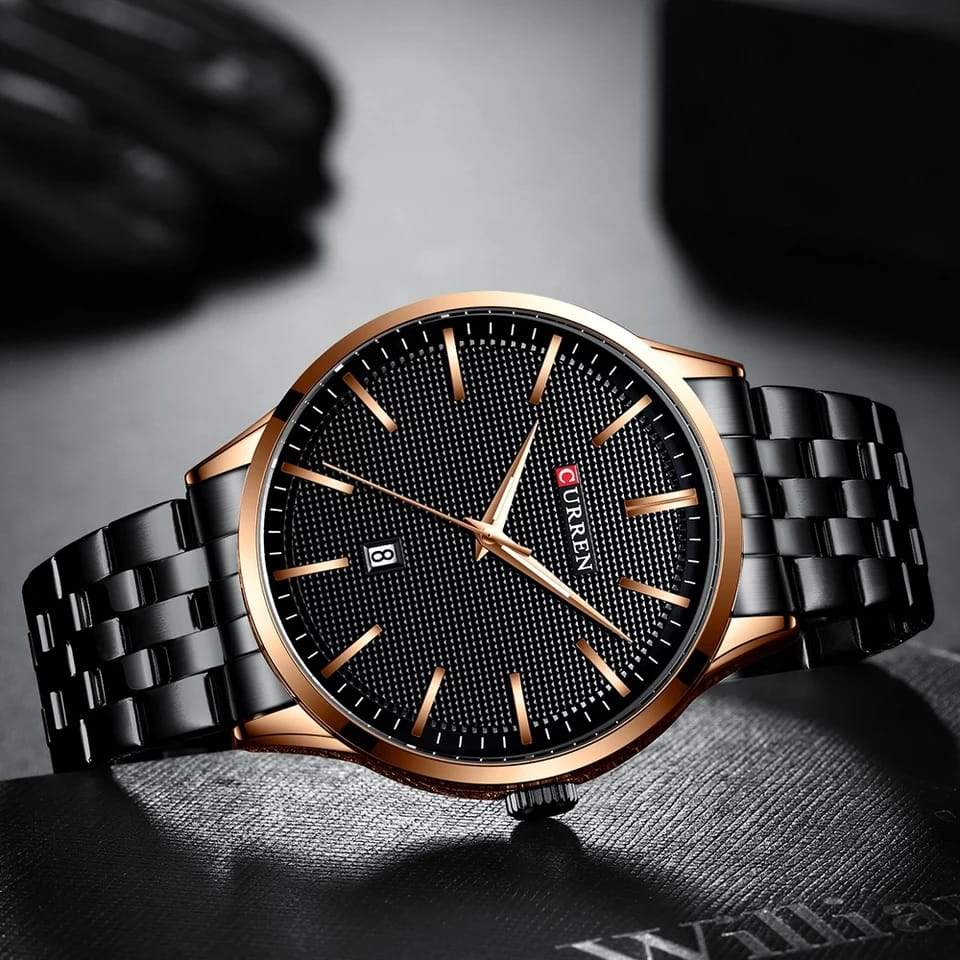 Curren 8364 Men's Date Steel Business Quartz Watch