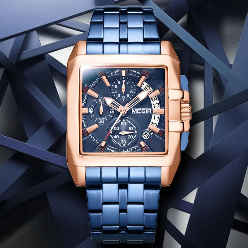 Men square watch MGE46