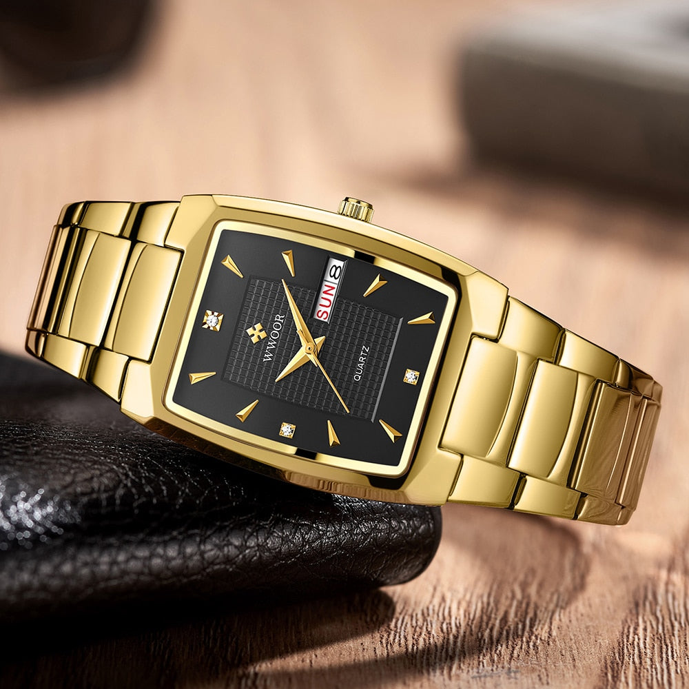 Men quartz day and date