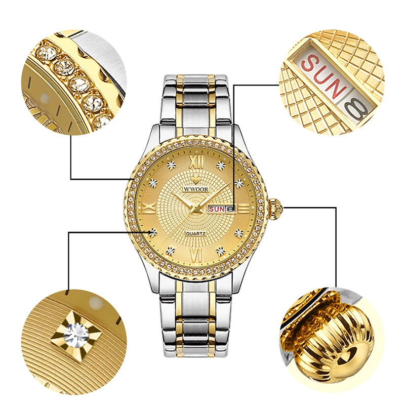 Ladies quartz 8856