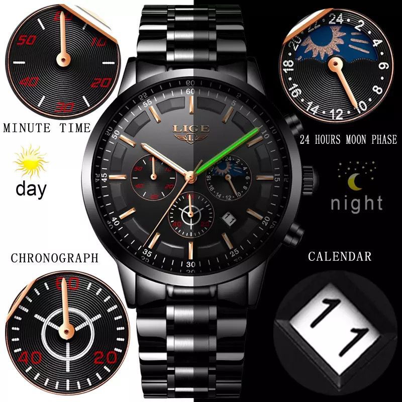 Men chrono watch