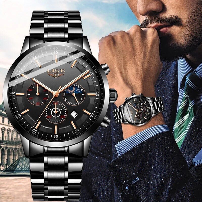 Men chrono watch