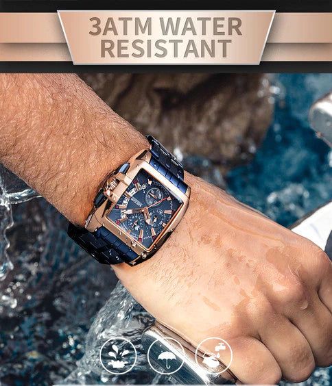 Men square watch MGE46