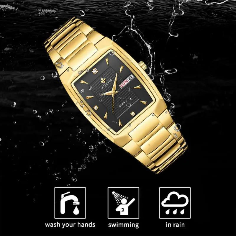 Men quartz day and date