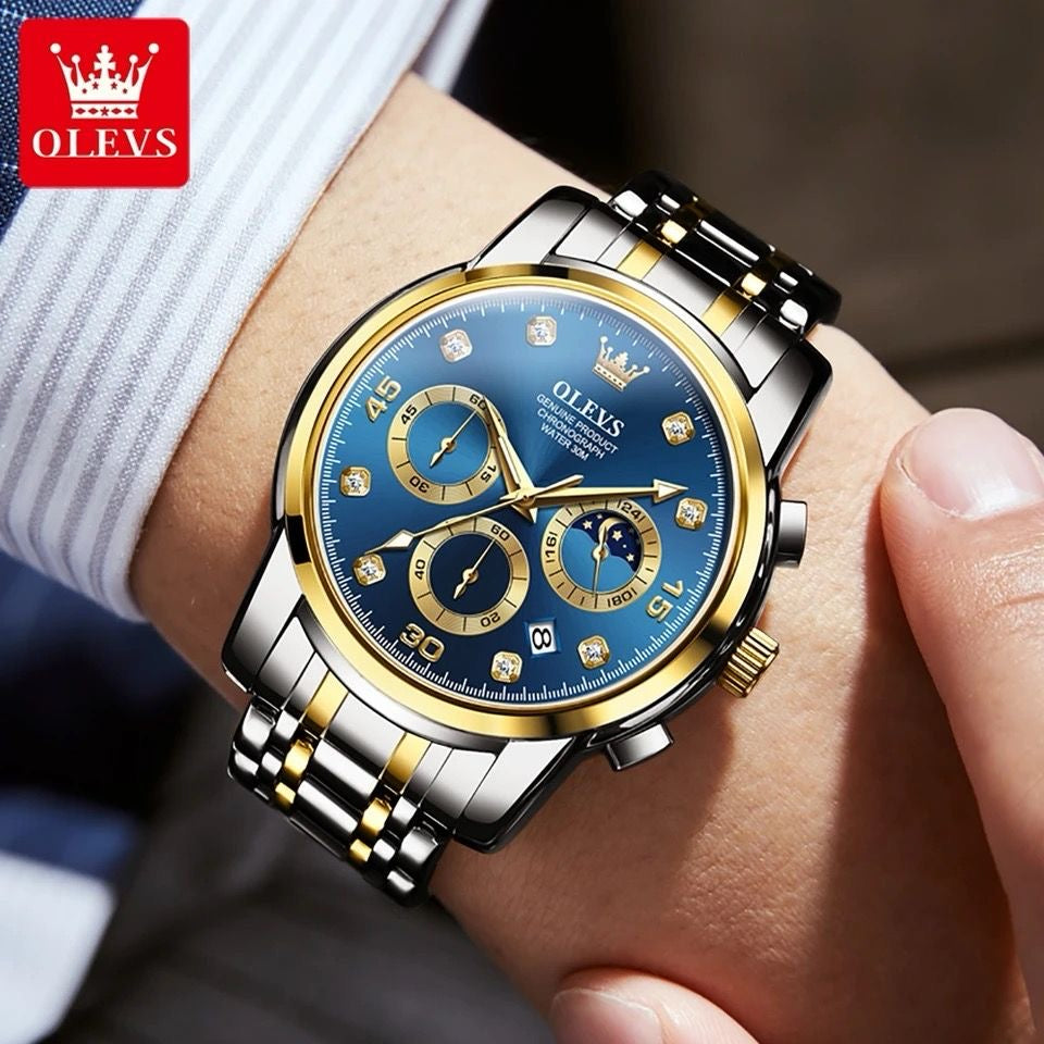 Olevs  2889 Chronograph watch