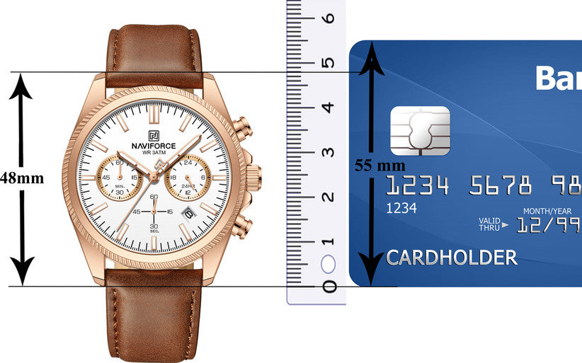 Naviforce NF8082 Chronograph watch
