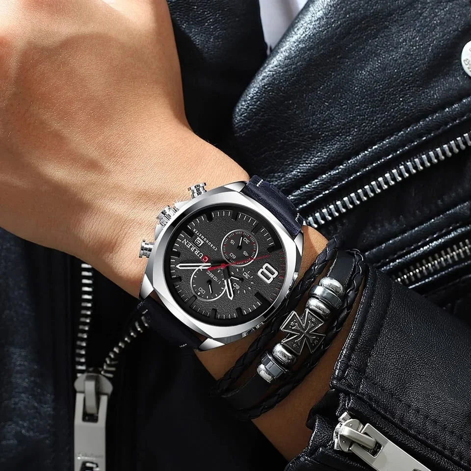CURREN 8324 QUARTZ CHRONOGRAPH WATCH