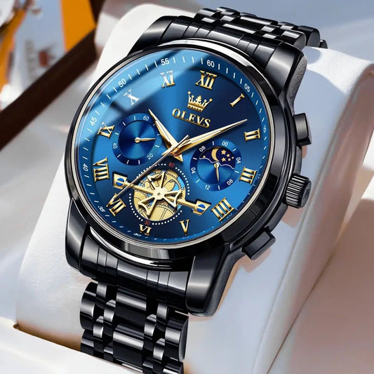 Olevs Moonphase chronograph watch