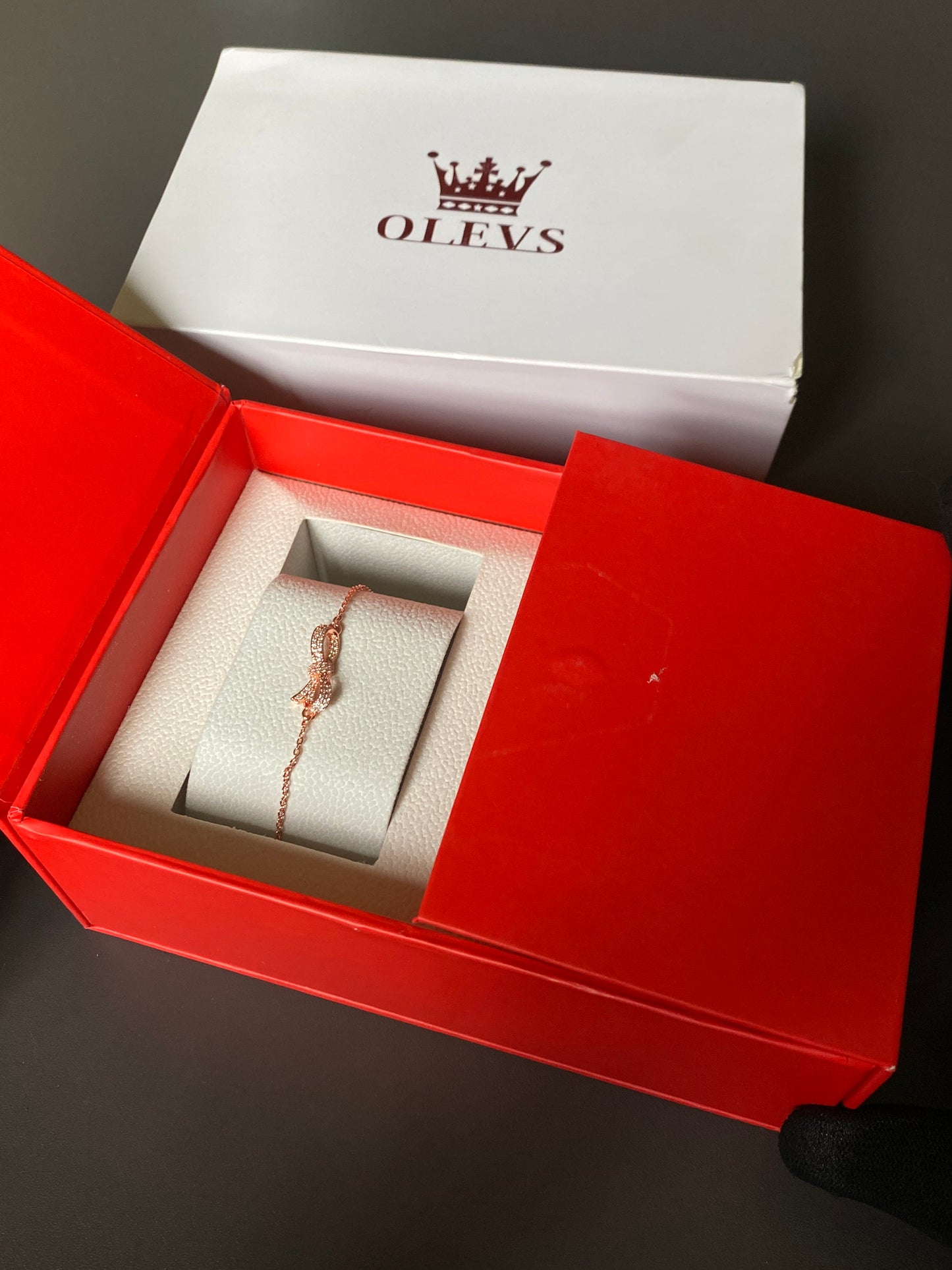 OLEVS WATCH AND NECKLACE PACKAGE