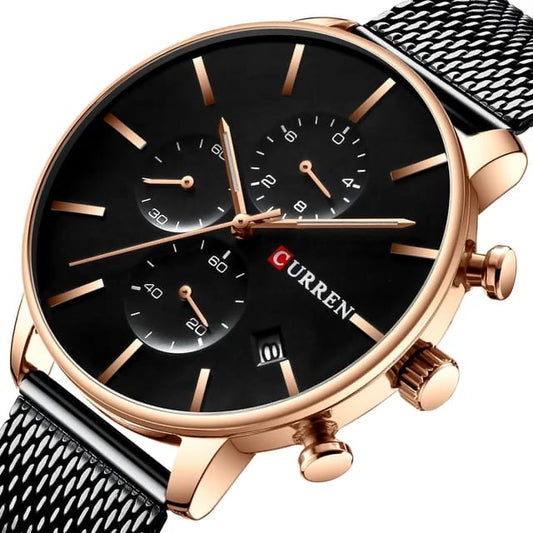 Gents curren 8339 chronograph watch